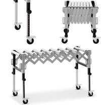 Hydraulic Hammers – Feeder, foldable transport roller table, 9 rollers, - Carlat