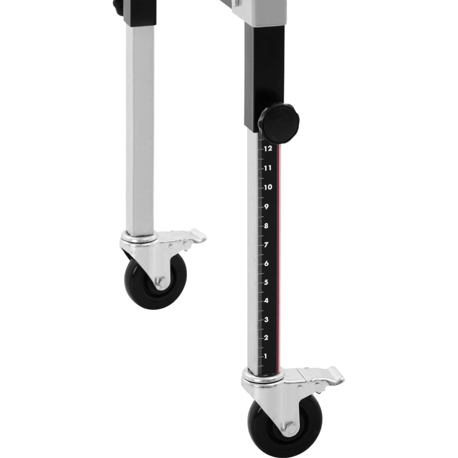 Hydraulic Hammers – Feeder, foldable transport roller table, 9 rollers, - Carlat