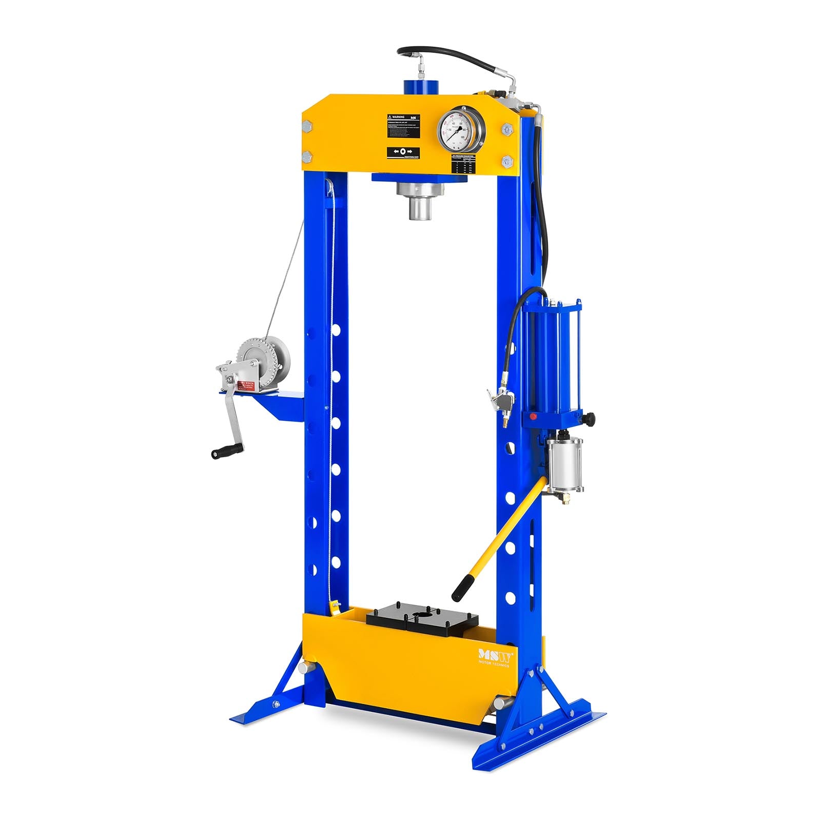 Hydraulic Hammers – Hydraulic-pneumatic workshop press 30T 666 bar MSW - Carlat