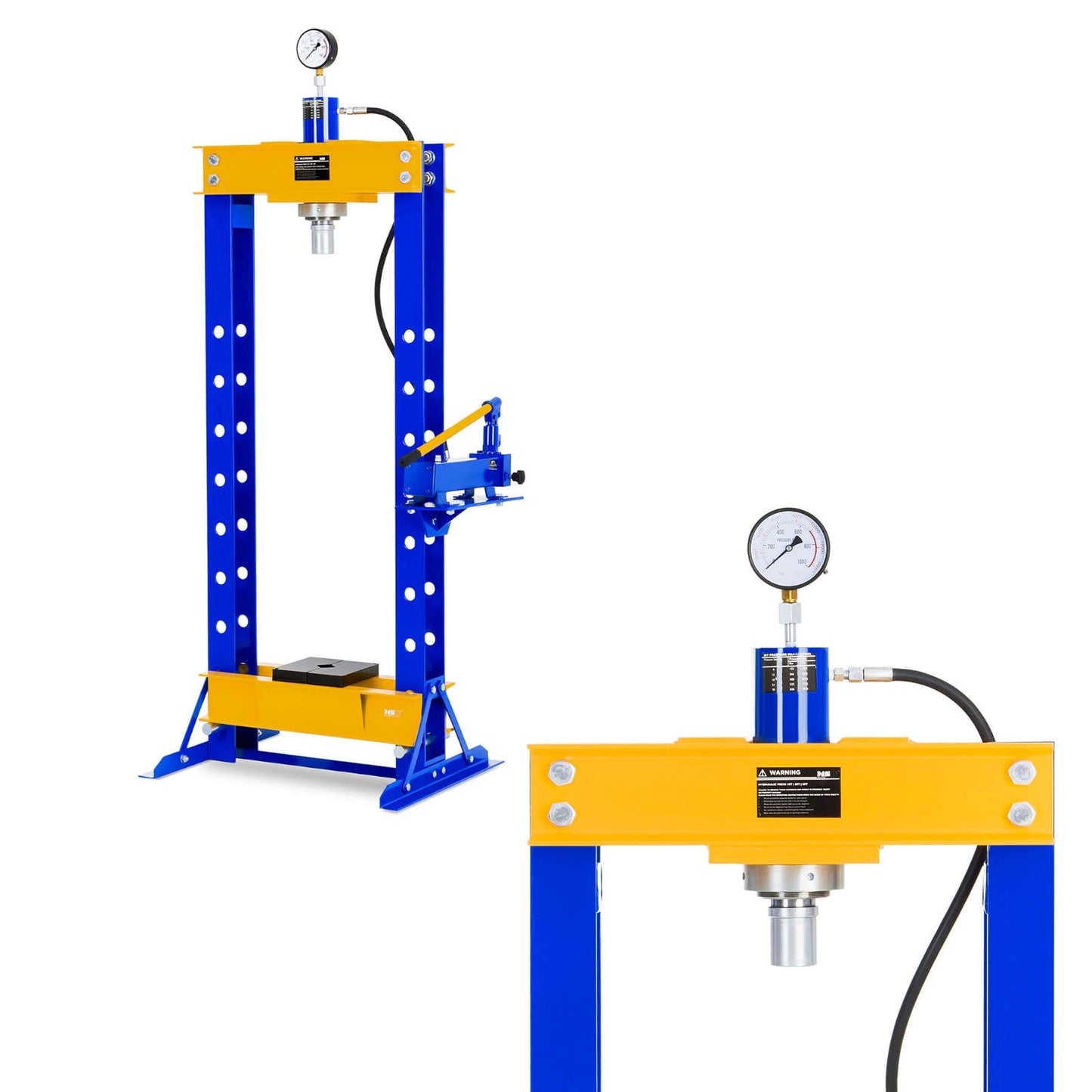 Hydraulic Hammers – Hydraulic workshop press 30T 666 bar MSW - Carlat