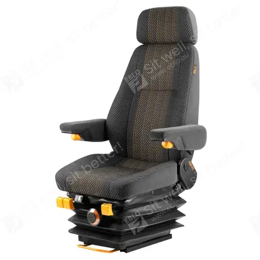 ISRI 6000/577 construction suspension seat fabric - ISRI Mechanical suspended seat