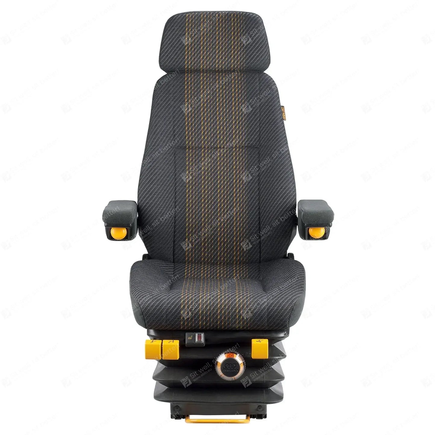 ISRI 6000/577 construction suspension seat fabric - ISRI Mechanical suspended seat (image 2)