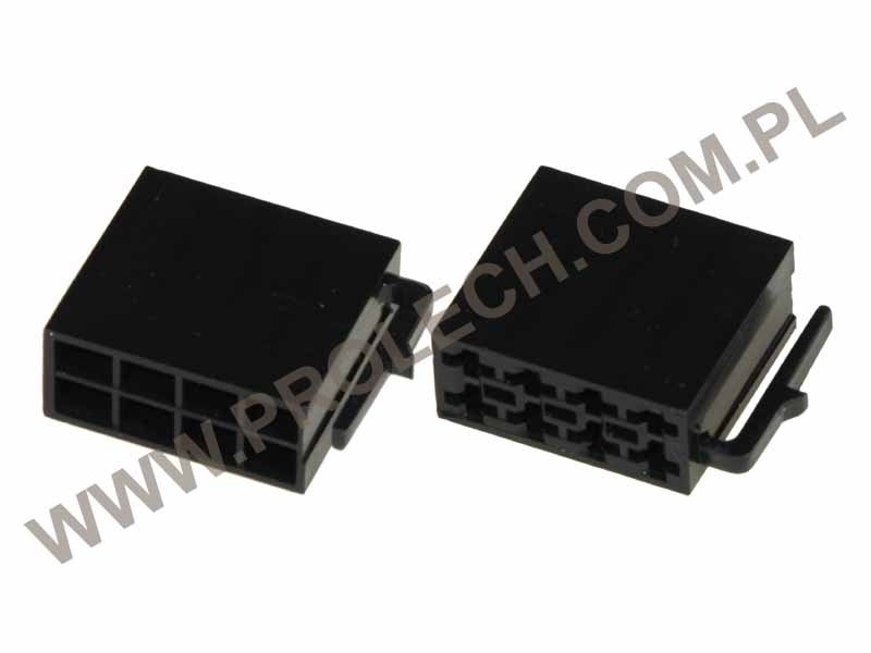 ISO Connectors for the – 1323# ISO 8-pin speaker connector housing