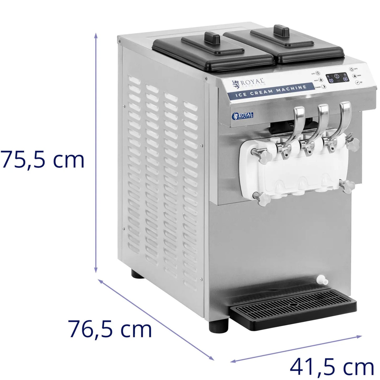 Ice Cream Makers – Italian ice cream machine 1350 W - Carlat