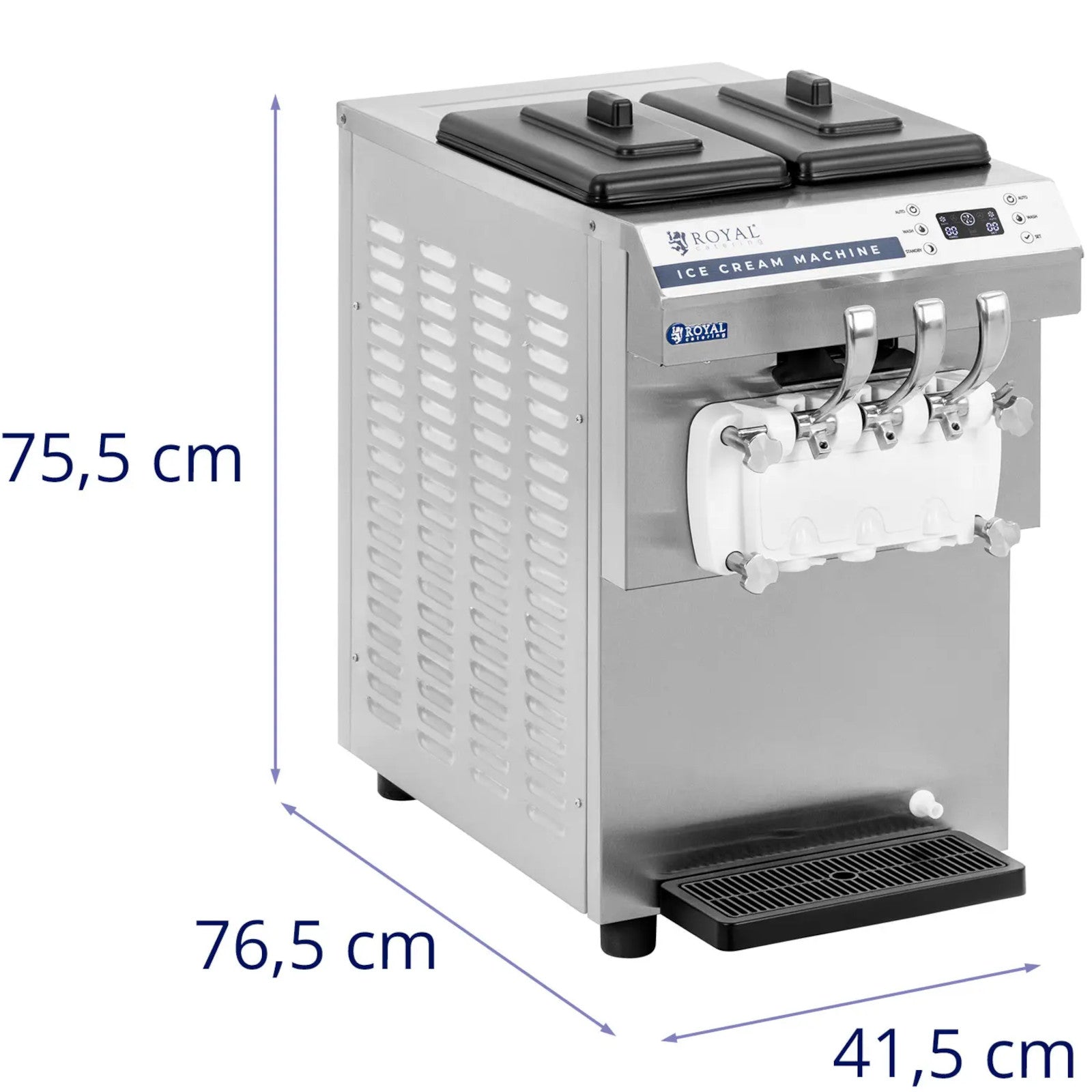 Ice Cream Makers – Italian ice cream machine 1350 W - Carlat
