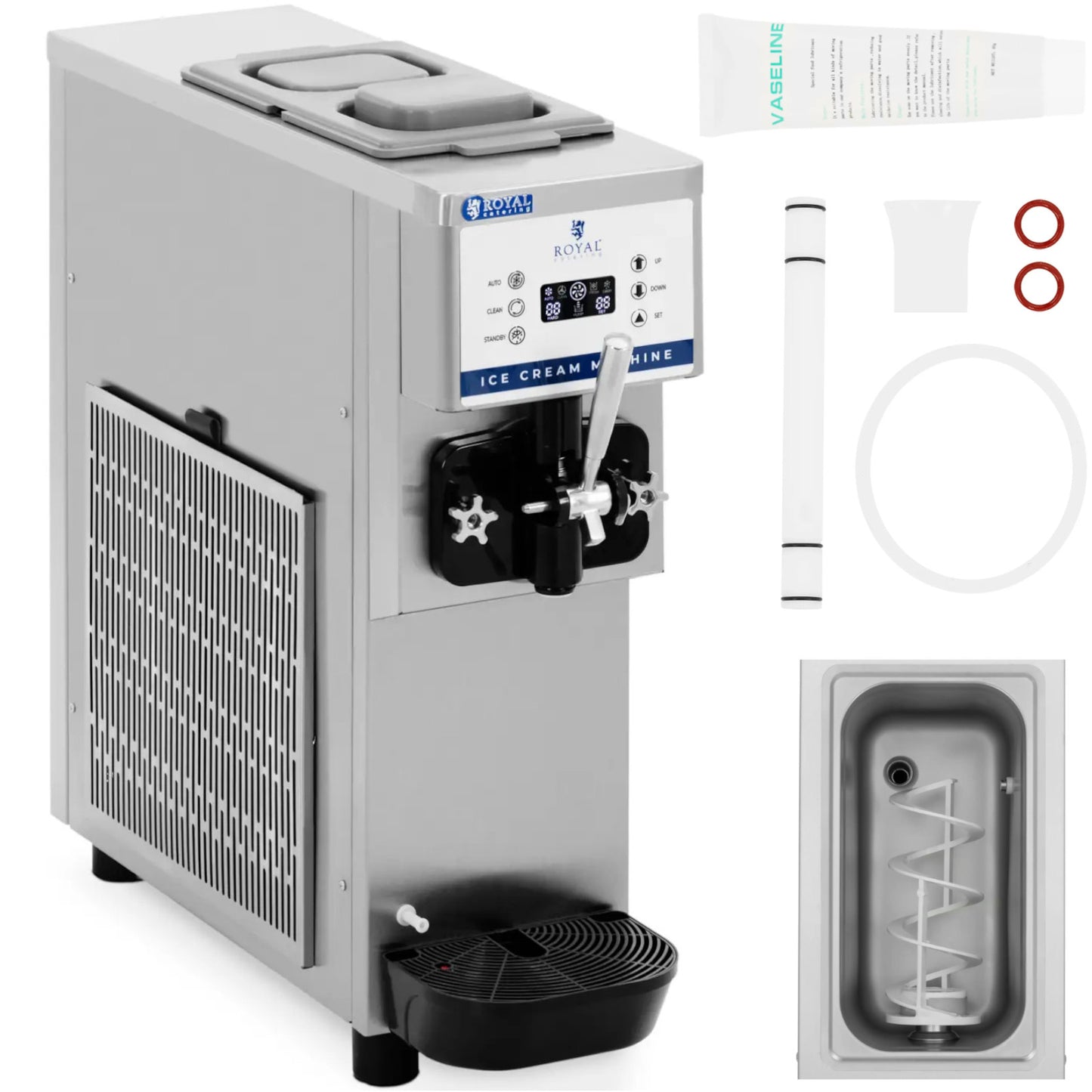 Ice Cream Makers – Italian ice cream machine 800W 13 - Carlat