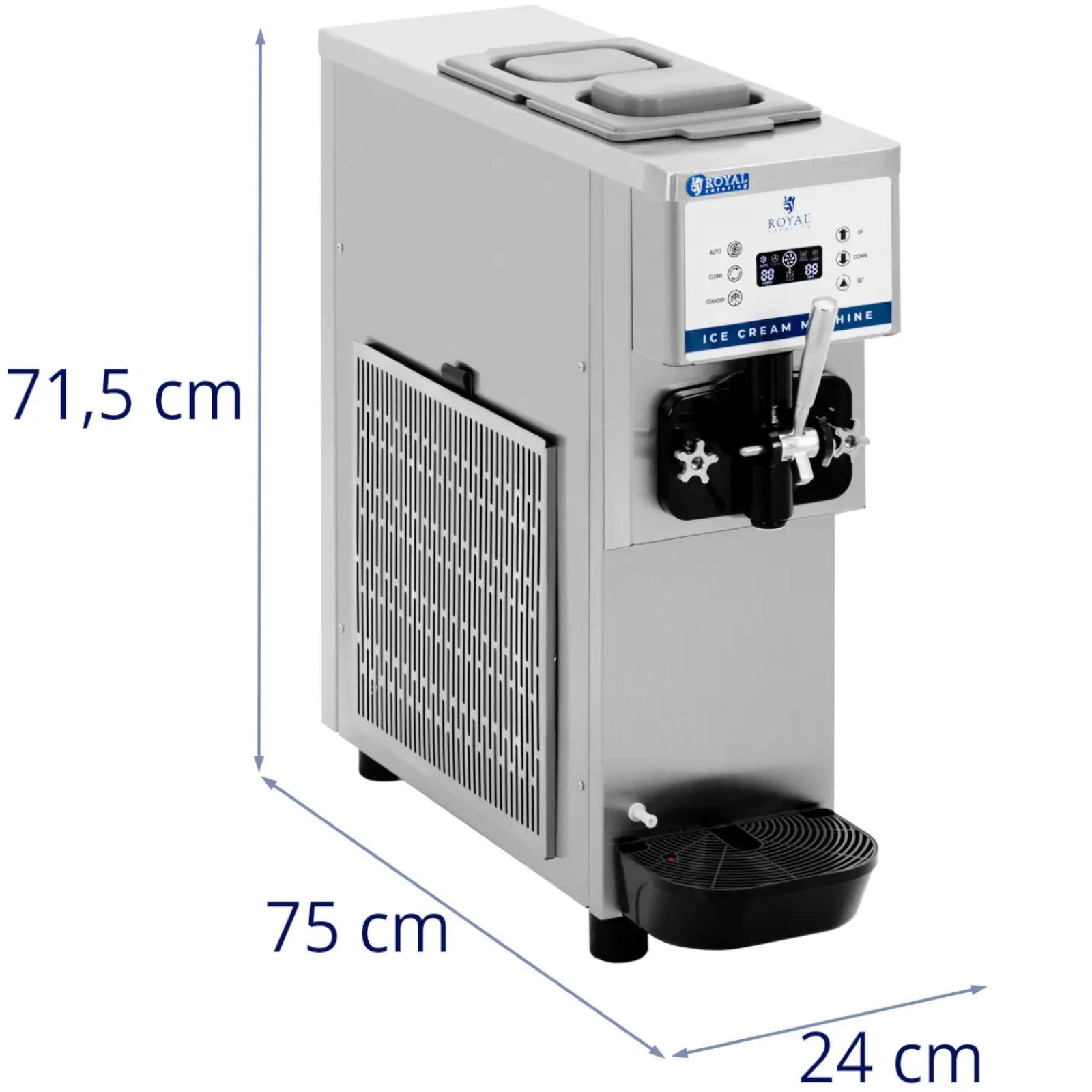 Ice Cream Makers – Italian ice cream machine 800W 13 - Carlat