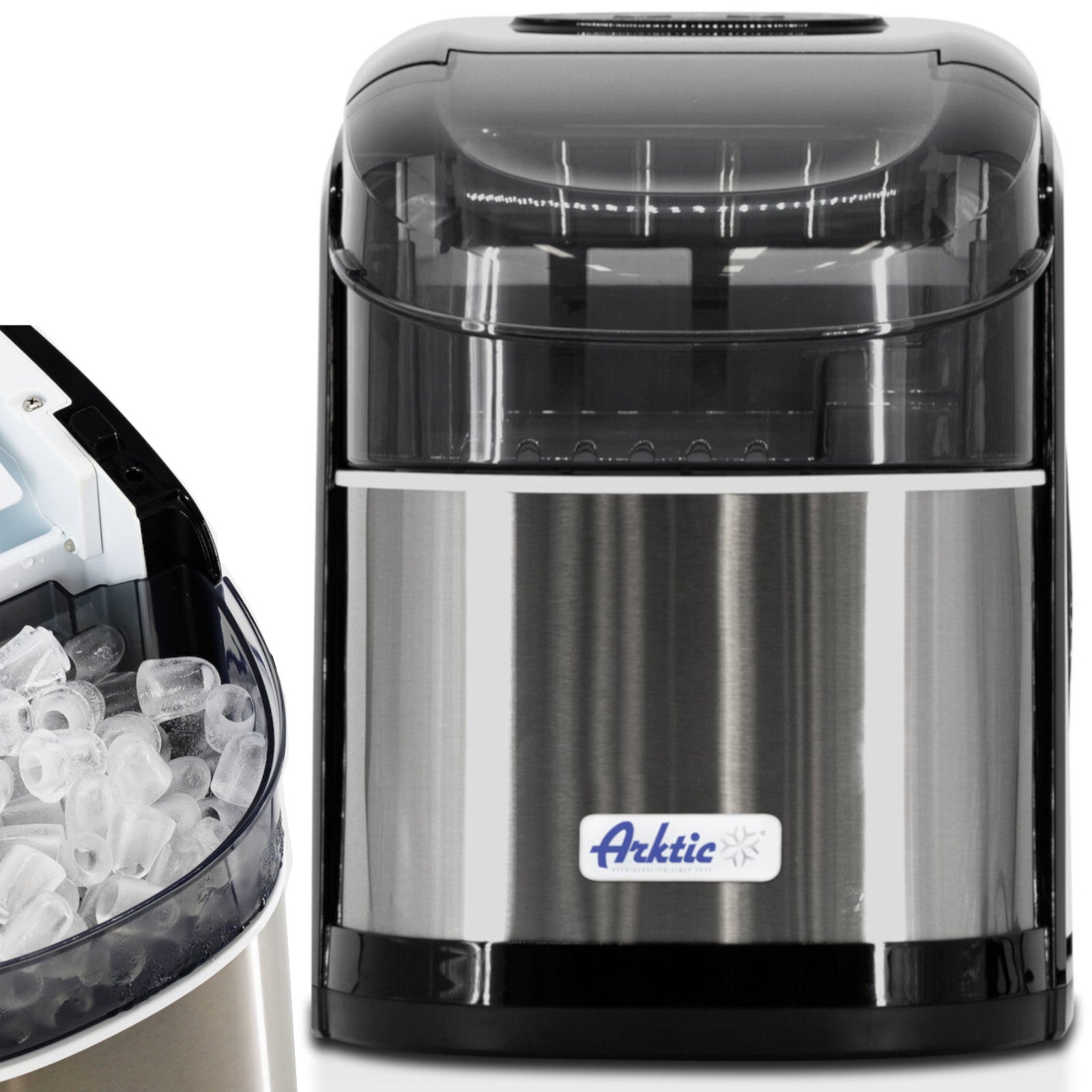 Ice cube maker 12 kg / 24 h 100 W - Carlat