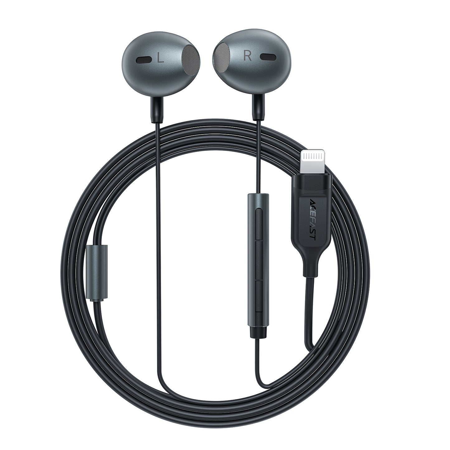 In-ear headphones for iPhone iPad with Lightning connector 1.2 m, - Carlat