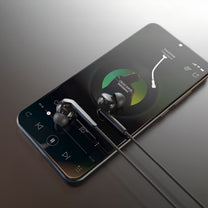In-ear wired headphones 3.5 mm mini jack X3 - black - Carlat