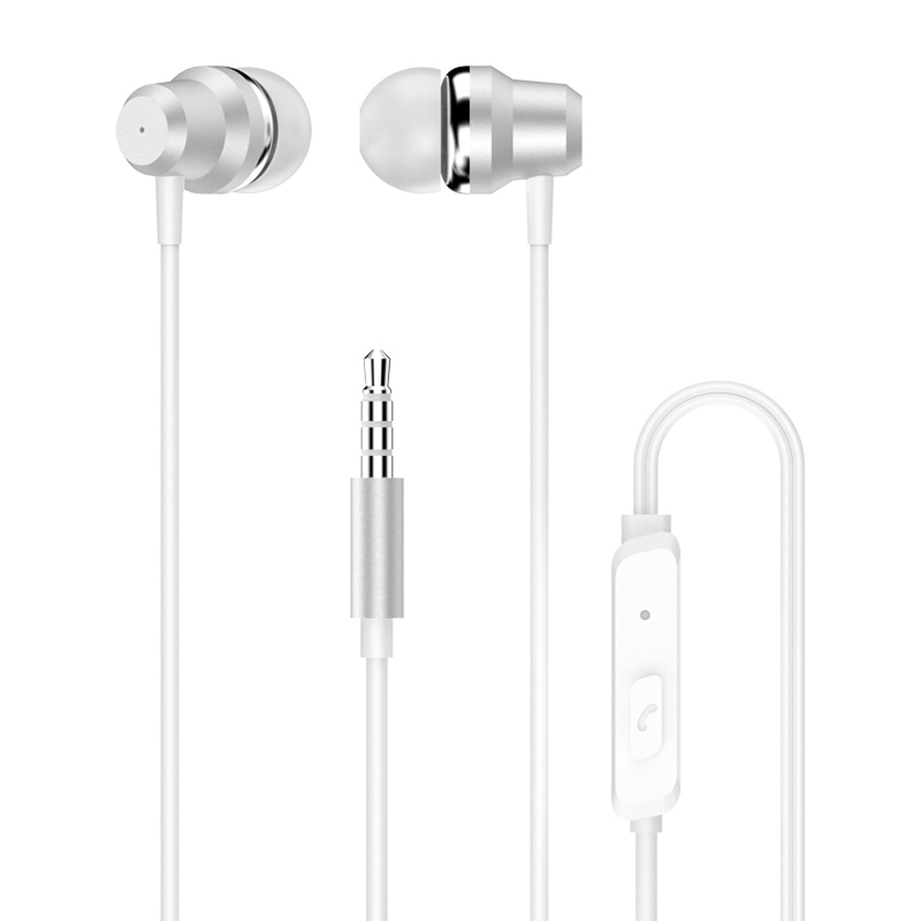 In-ear wired headphones with remote control X10PRO mini jack 3.5mm - Carlat