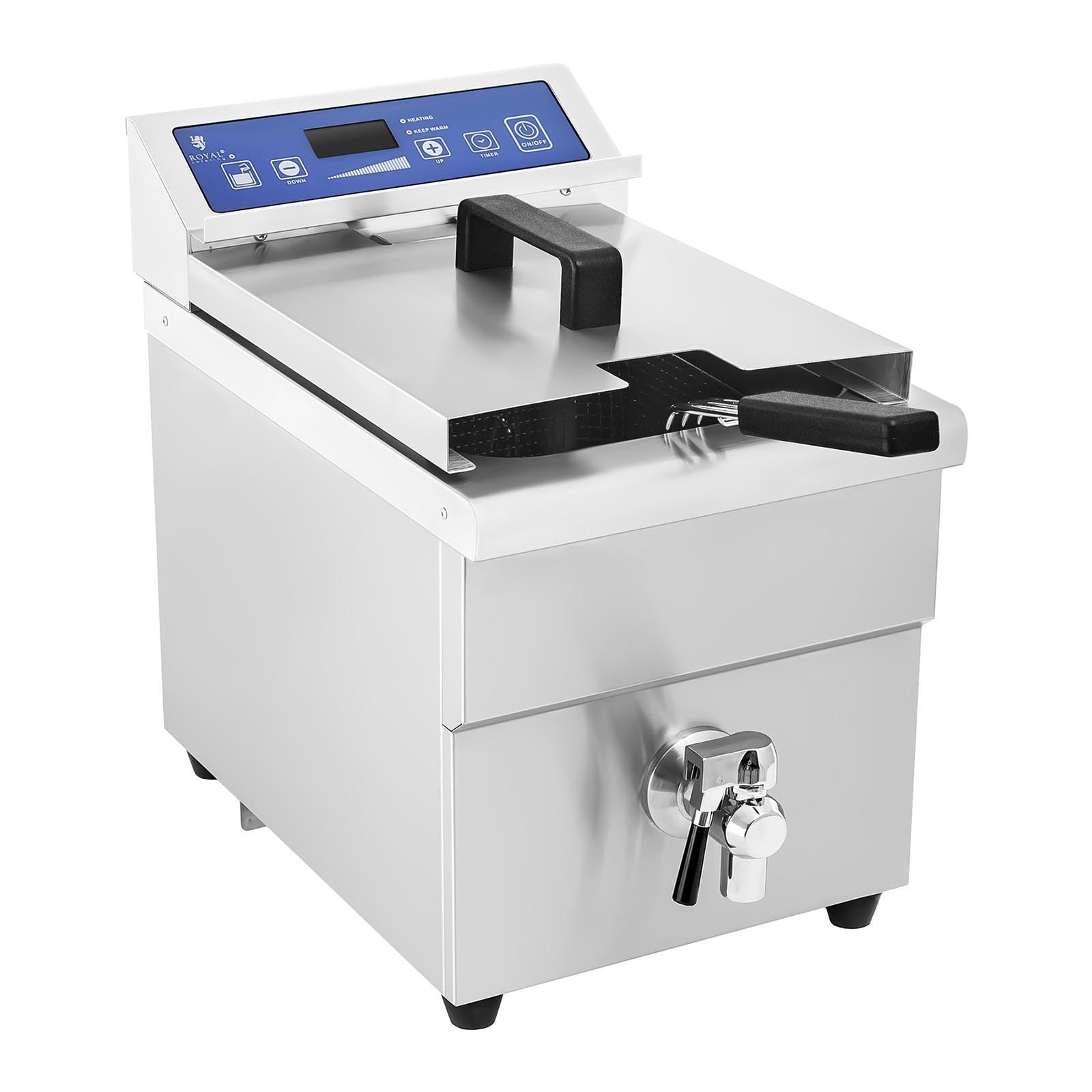 Inductive fritter fryer with 230V Royal Catering 10L - Carlat