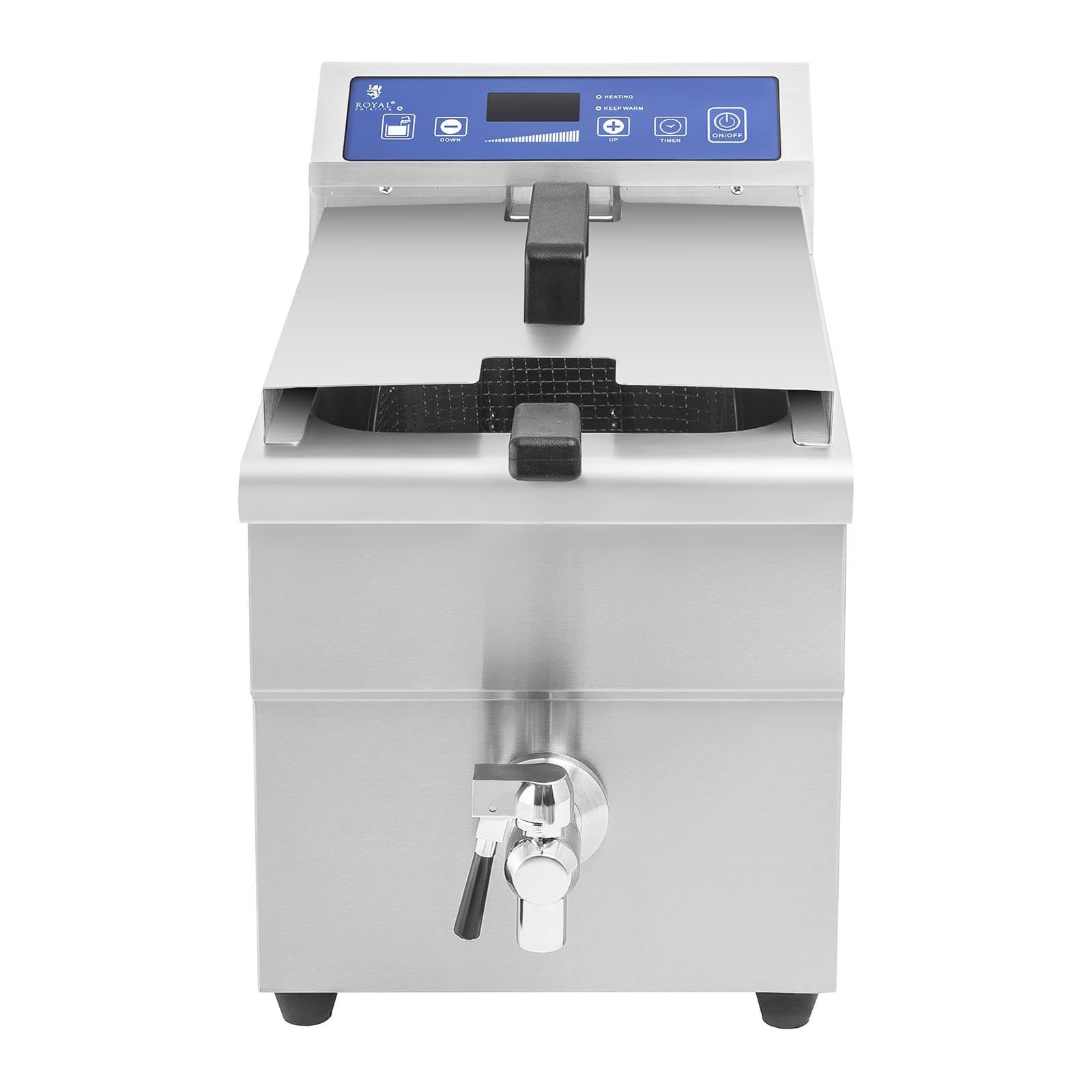 Inductive fritter fryer with 230V Royal Catering 10L - Carlat