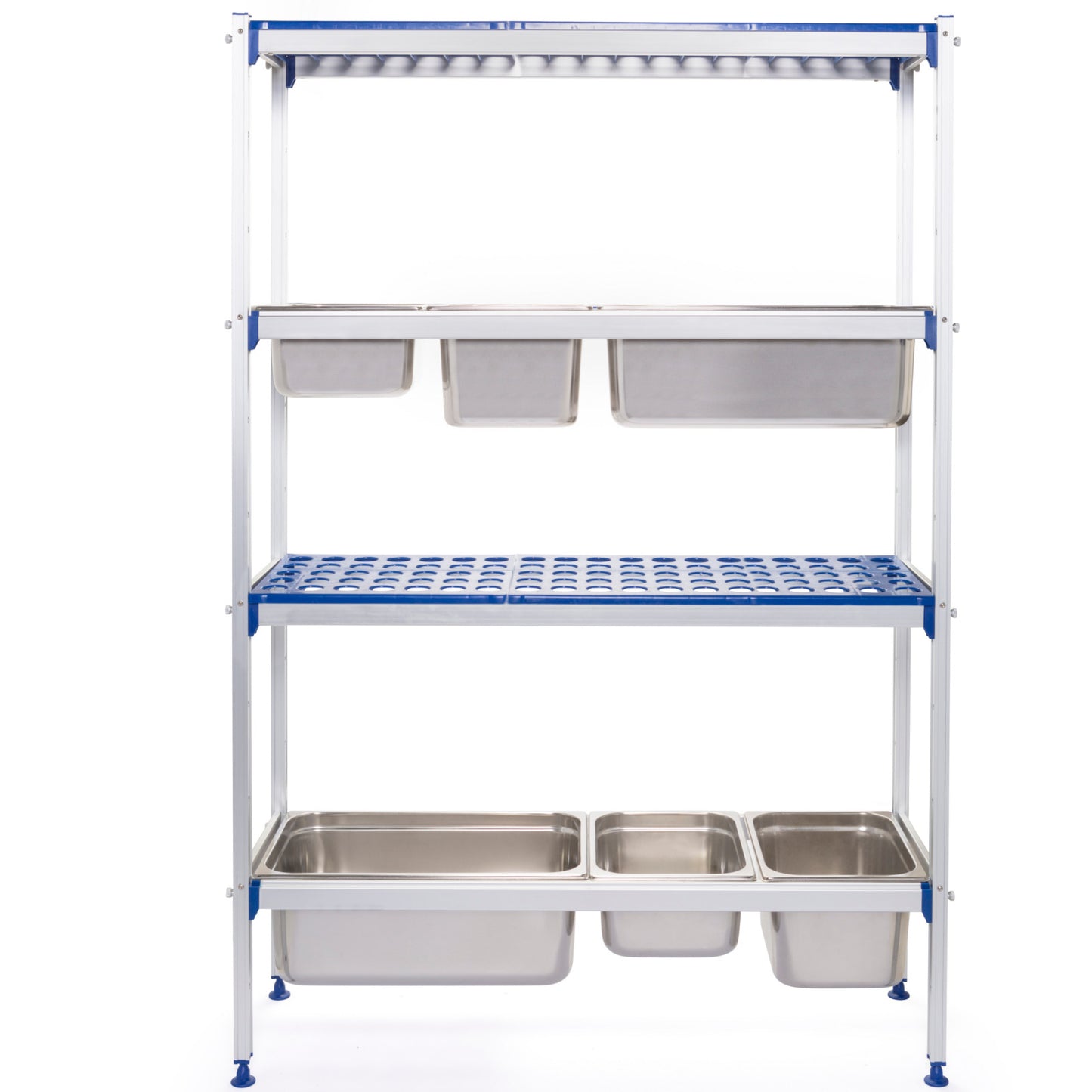 Industrial Shelving – Aluminum catering storage shelf for the kitchen - Carlat
