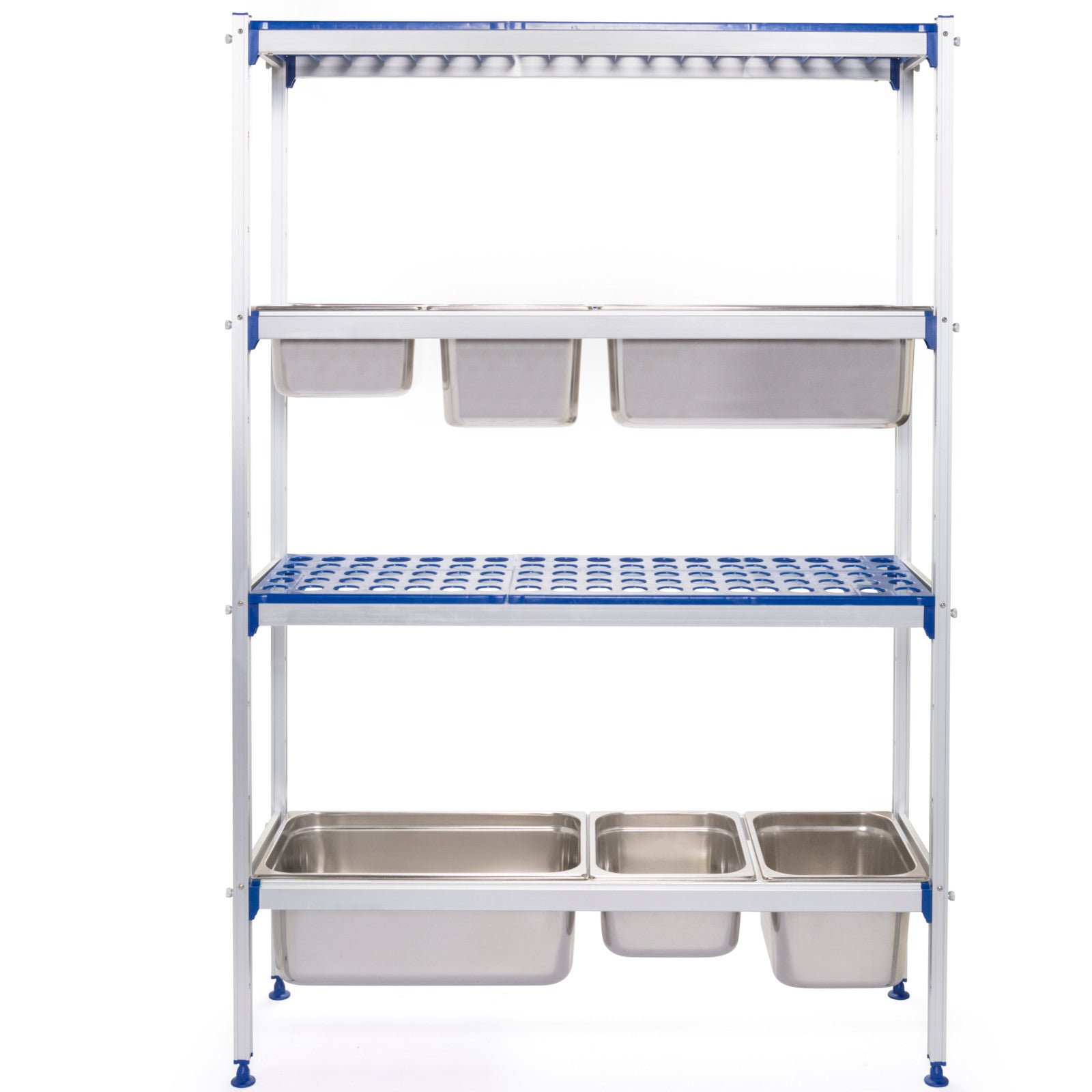 Industrial Shelving – Aluminum catering storage shelf for the kitchen - Carlat