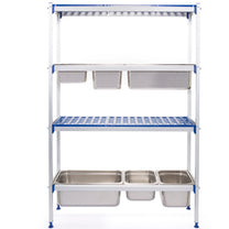 Industrial Shelving – Aluminum catering storage shelf for the kitchen - Carlat