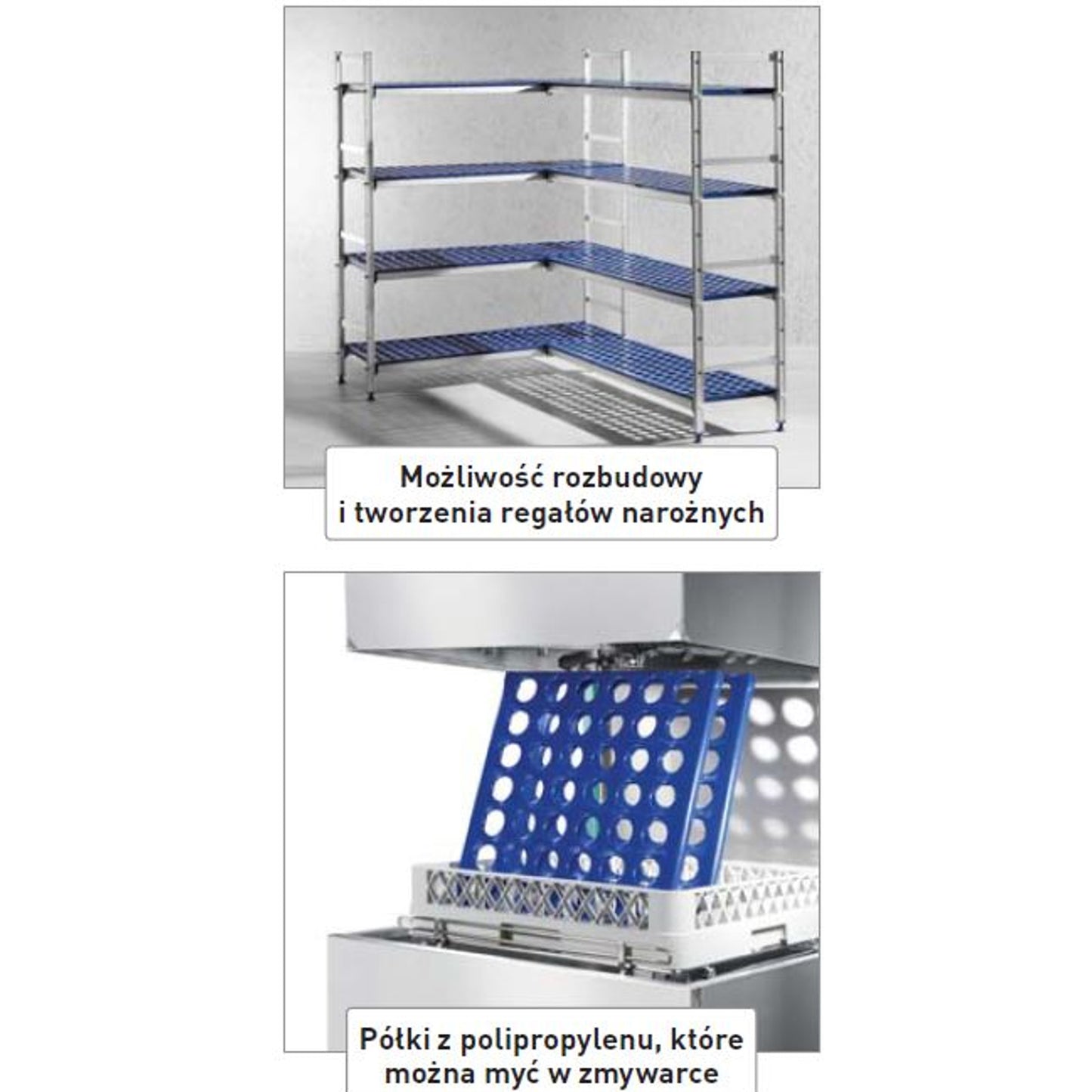 Industrial Shelving – Aluminum catering storage shelf for the kitchen - Carlat