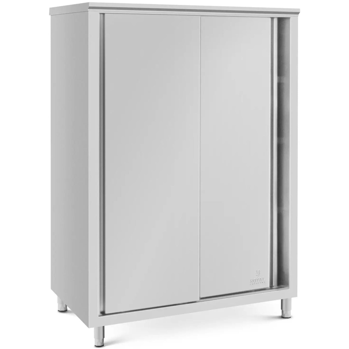 Industrial Shelving – Catering cabinet with sliding doors STEEL 120 - Carlat