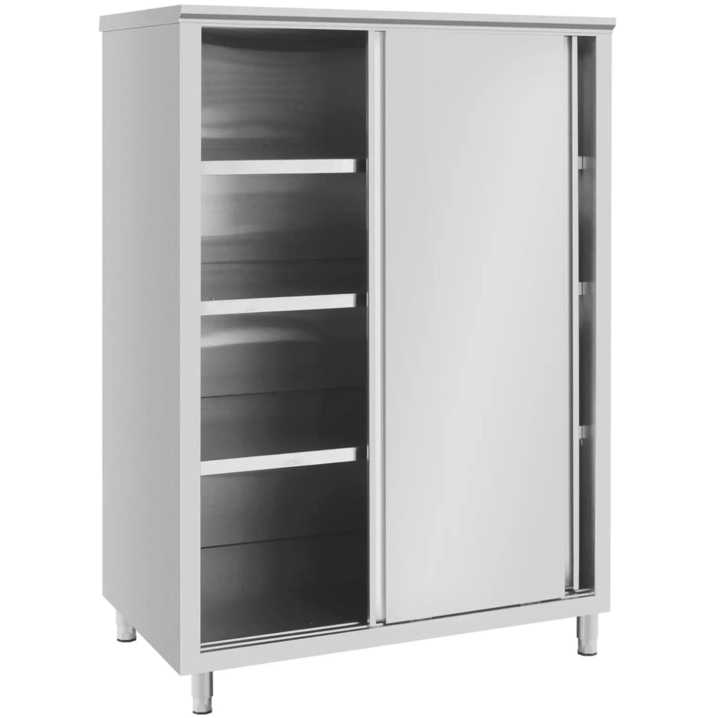 Industrial Shelving – Catering cabinet with sliding doors STEEL 120 - Carlat