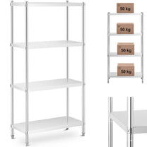Industrial Shelving – Metal catering warehouse shelf up to 200 - Carlat