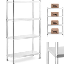 Industrial Shelving – Metal catering warehouse shelf up to 200 - Carlat
