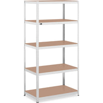 Industrial Shelving – Metal warehouse shelf 5 shelves 750 kg - Carlat