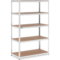 Industrial Shelving – Metal warehouse shelf 5 shelves 750 kg - Carlat