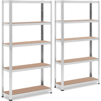 Industrial Shelving – Metal warehouse shelf 5 shelves 750 kg - Carlat