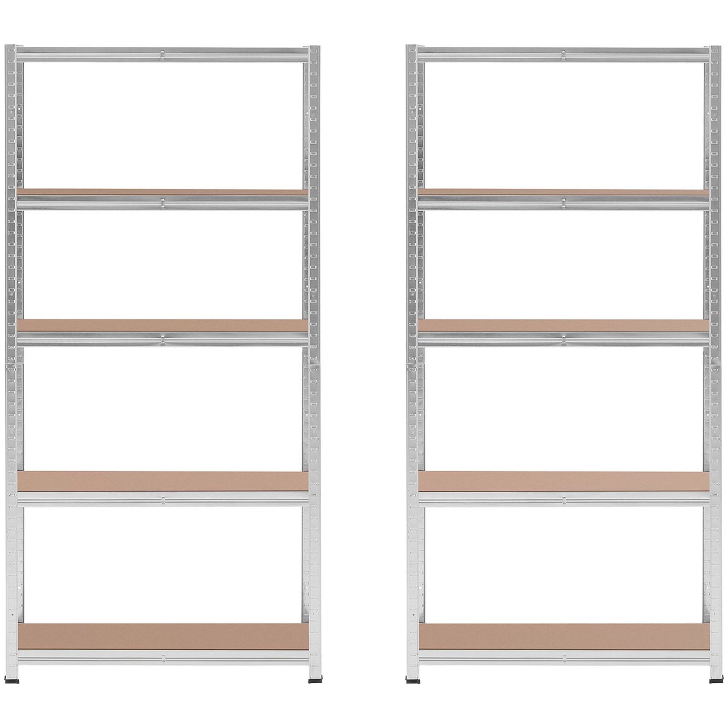 Industrial Shelving – Metal warehouse shelf 5 shelves 750 kg - Carlat