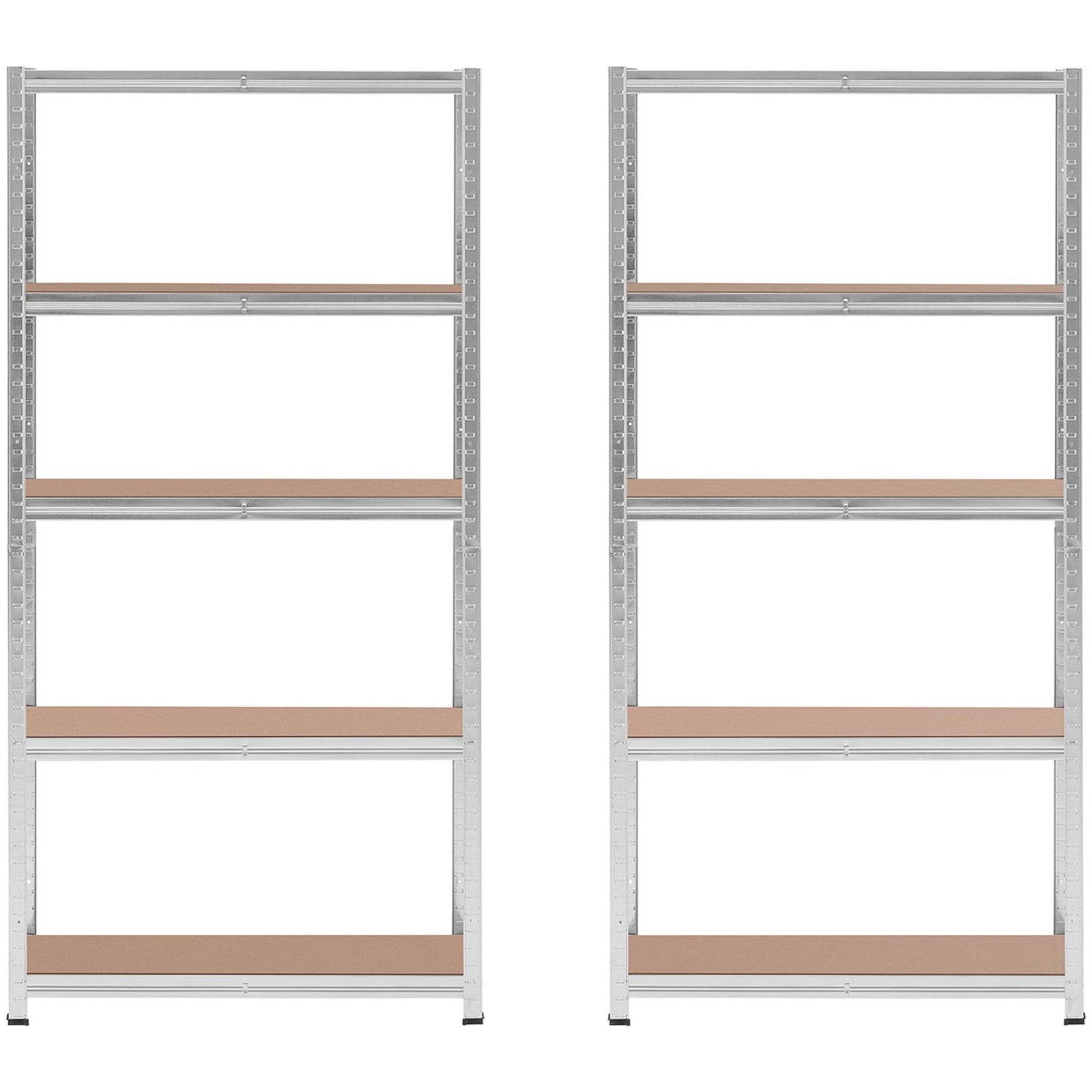 Industrial Shelving – Metal warehouse shelf 5 shelves 750 kg - Carlat