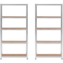 Industrial Shelving – Metal warehouse shelf 5 shelves 750 kg - Carlat