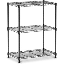 Industrial Shelving – Openwork wire warehouse rack, 3 shelves, 60 - Carlat
