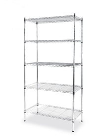 Industrial Shelving – Regał magazynowy składany regulowane półki z drutu - Carlat
