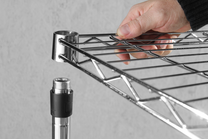 Industrial Shelving – Regał magazynowy składany regulowane półki z drutu - Carlat