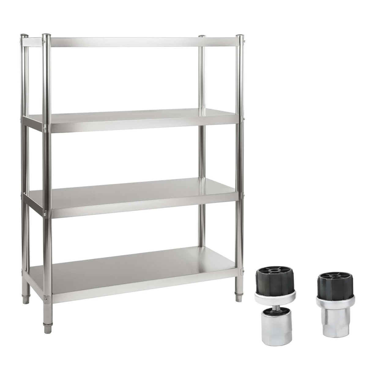 Industrial Shelving – Stainless steel catering shelf 120x48.5x155cm - Carlat
