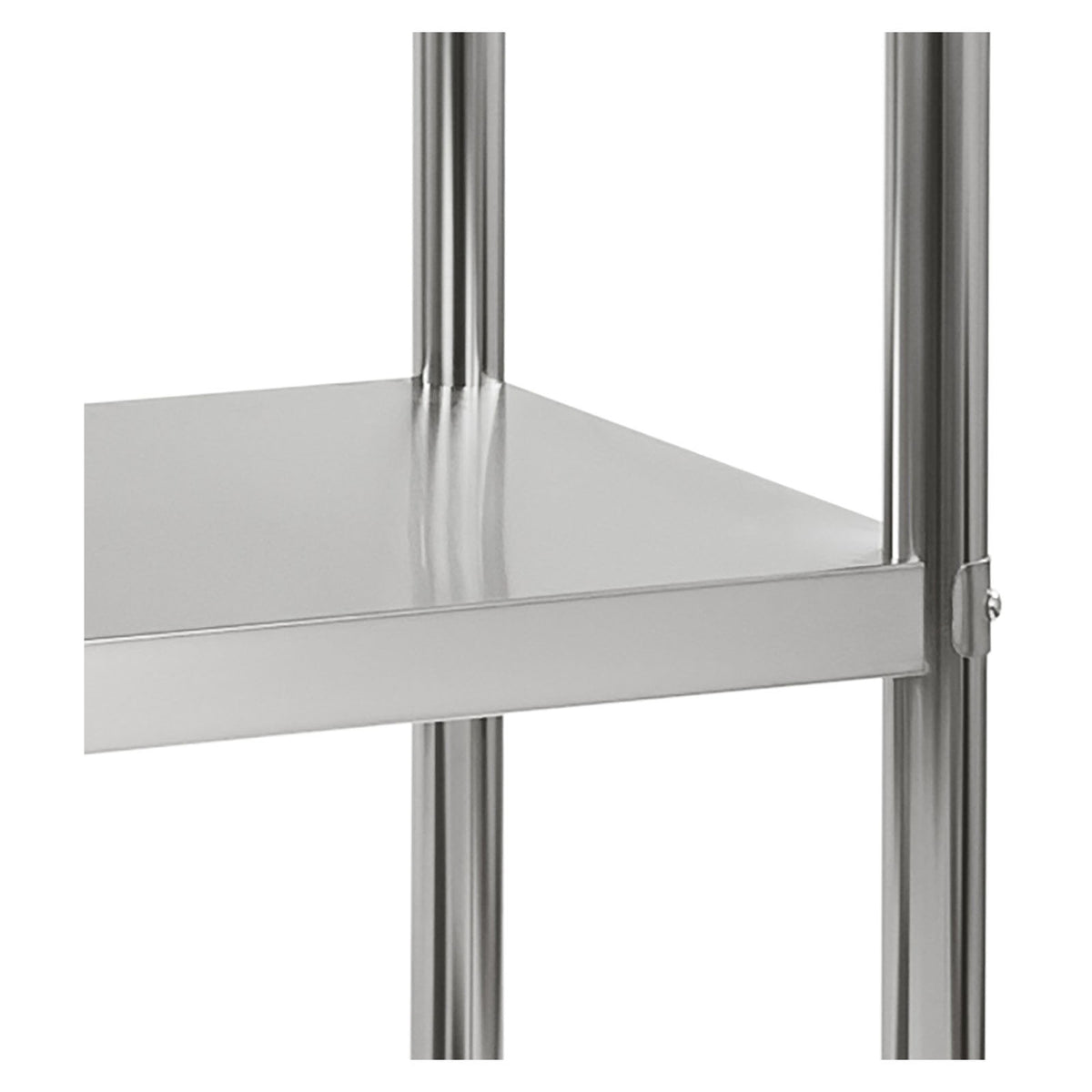 Industrial Shelving – Stainless steel catering shelf 120x48.5x155cm - Carlat