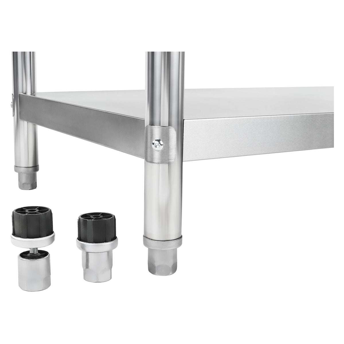 Industrial Shelving – Stainless steel catering shelf 120x48.5x155cm - Carlat