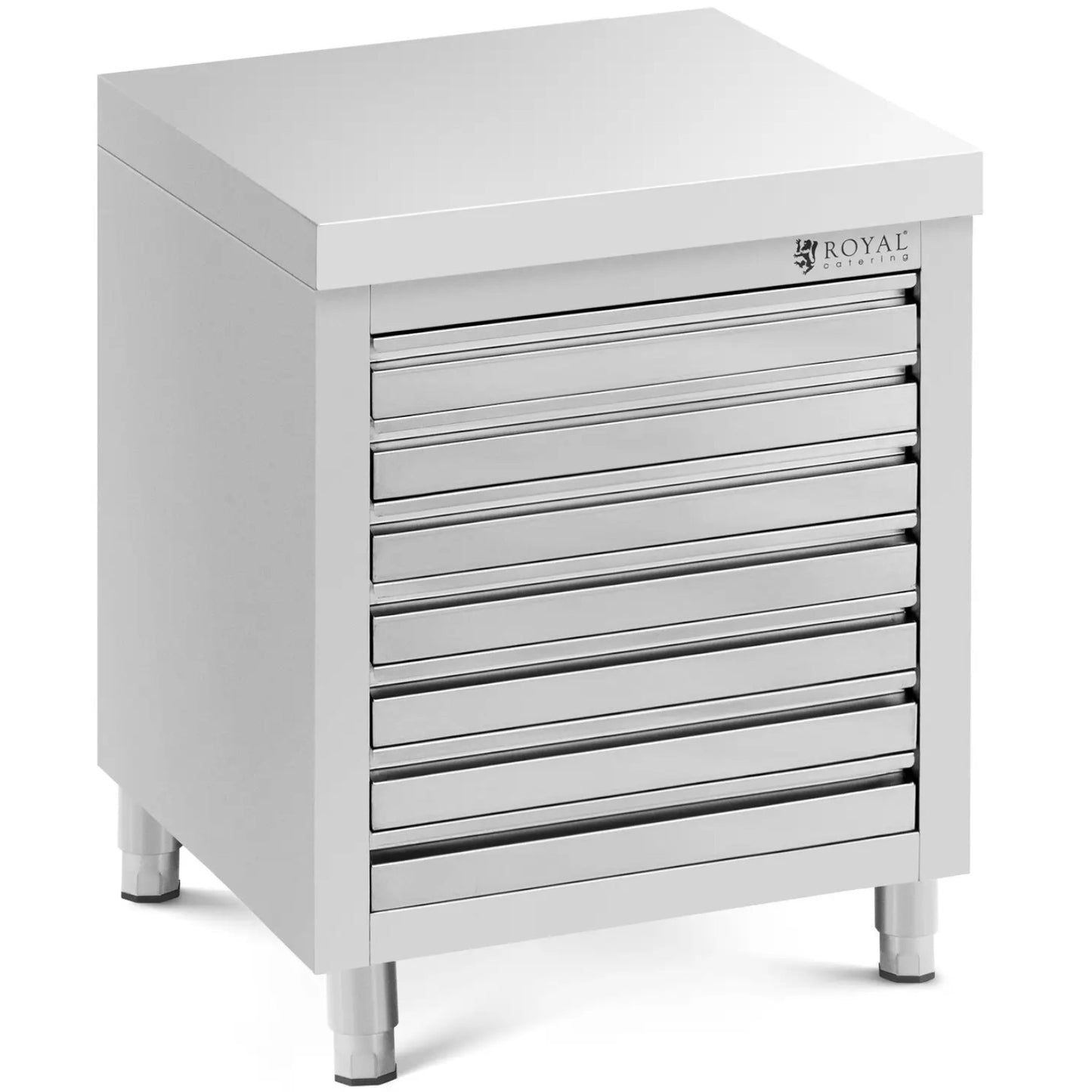 Industrial Shelving – Steel catering cabinet for pizza dough, 7 - Carlat