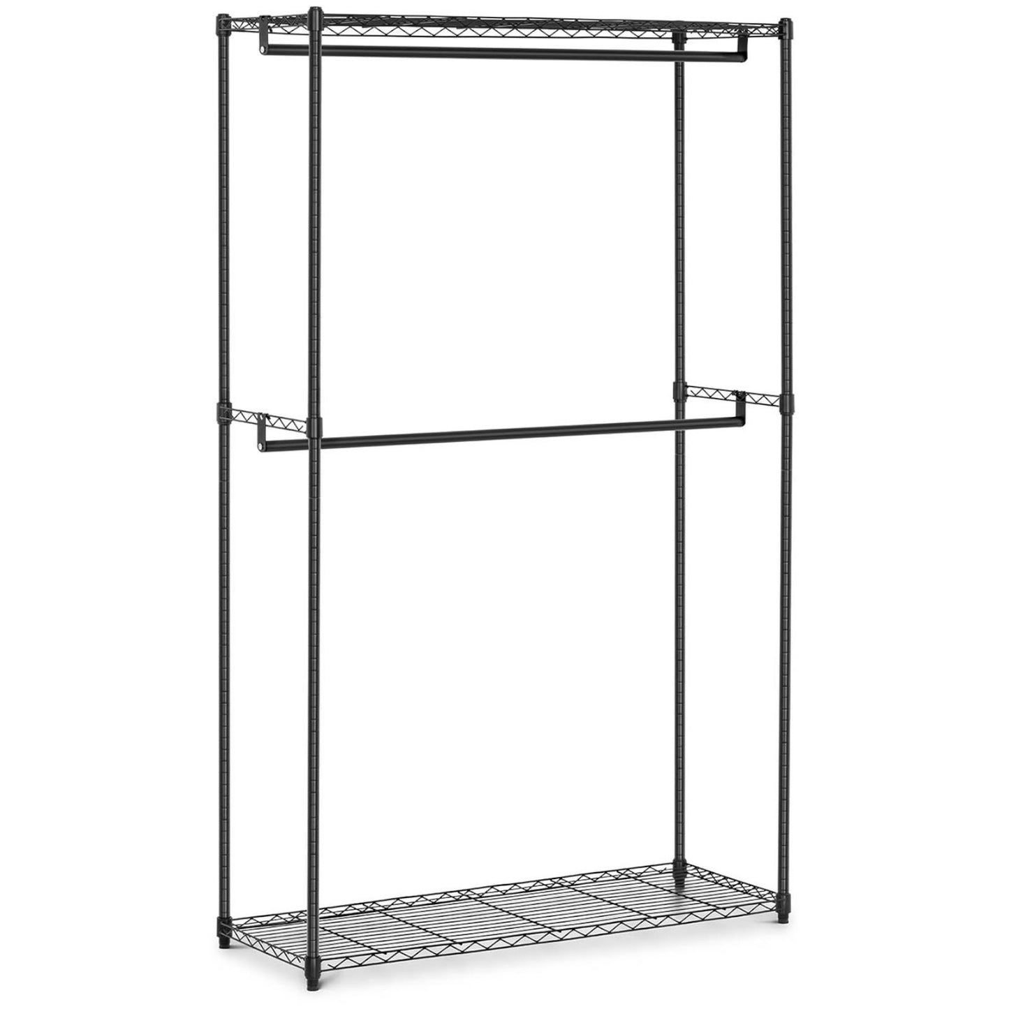 Industrial Shelving – Wire clothes rack for dressing room, 2 - Carlat
