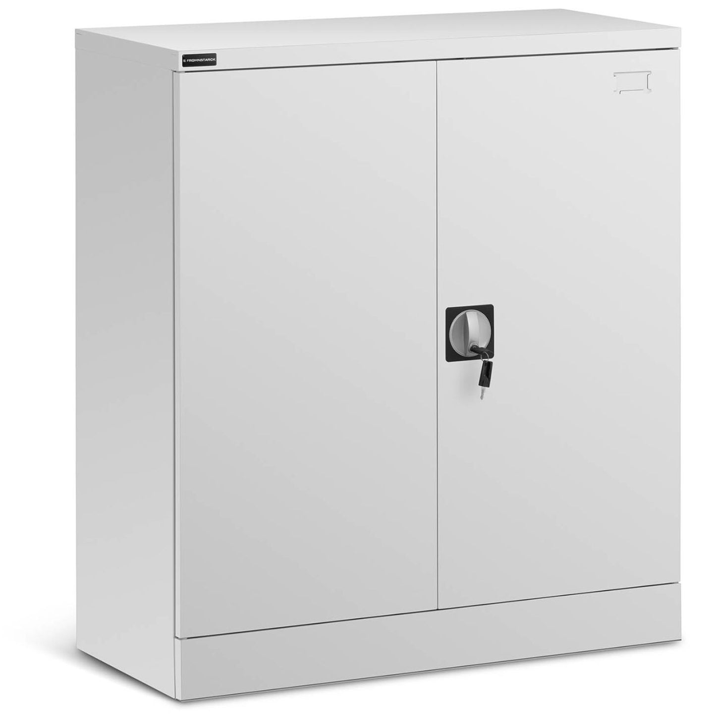 Industrial Storage – 2-shelf metal office cabinet for documents and - Carlat