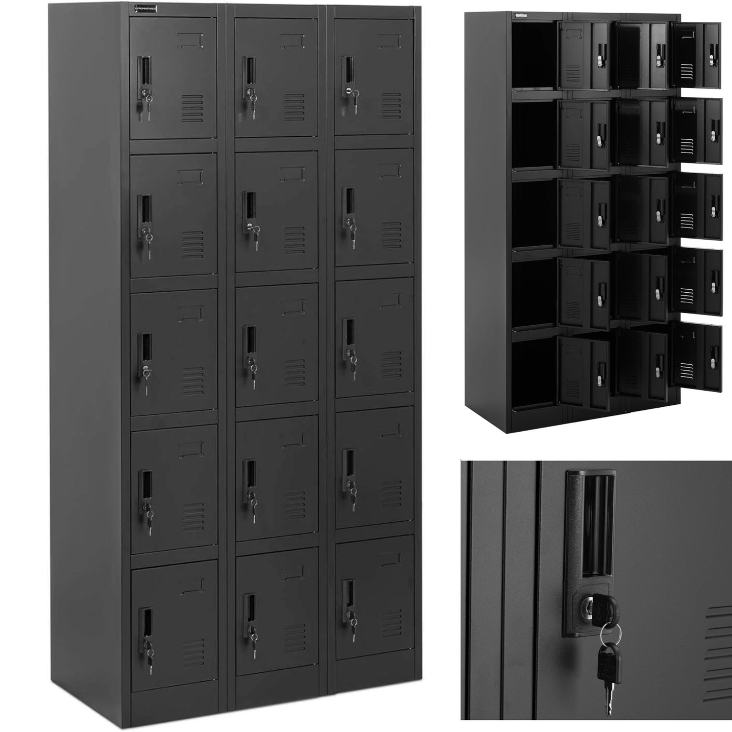 Industrial Storage – Lockable metal social deposit box - 15 - Carlat