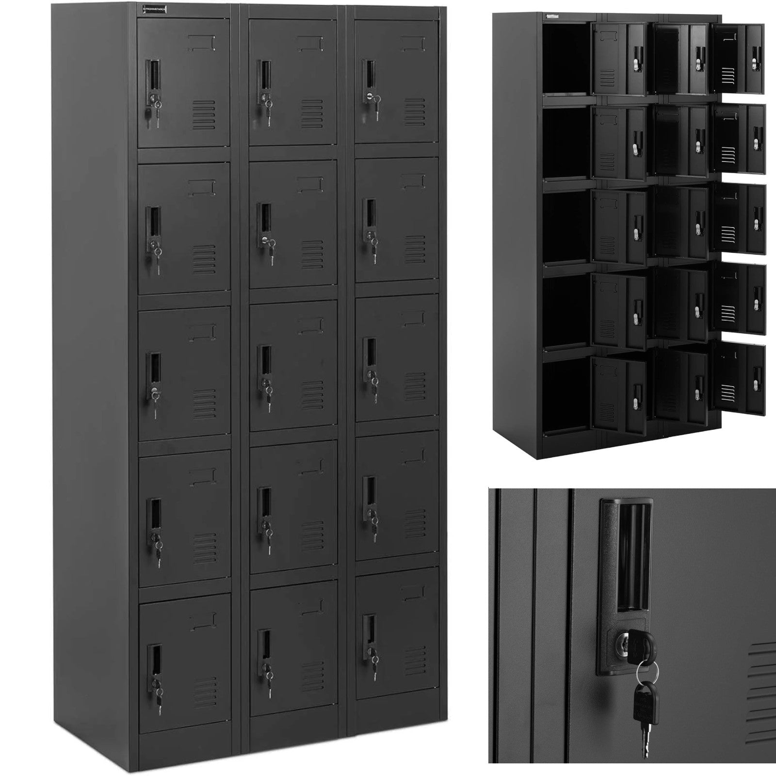 Industrial Storage – Lockable metal social deposit box - 15 - Carlat