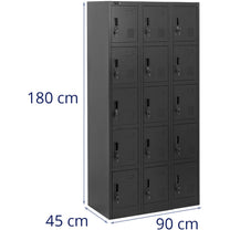 Industrial Storage – Lockable metal social deposit box - 15 - Carlat