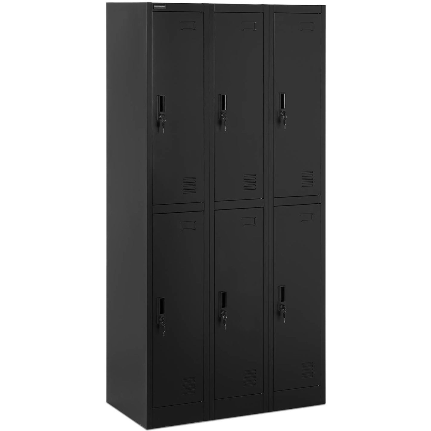 Industrial Storage – Lockable metal social locker - 6 compartments - Carlat