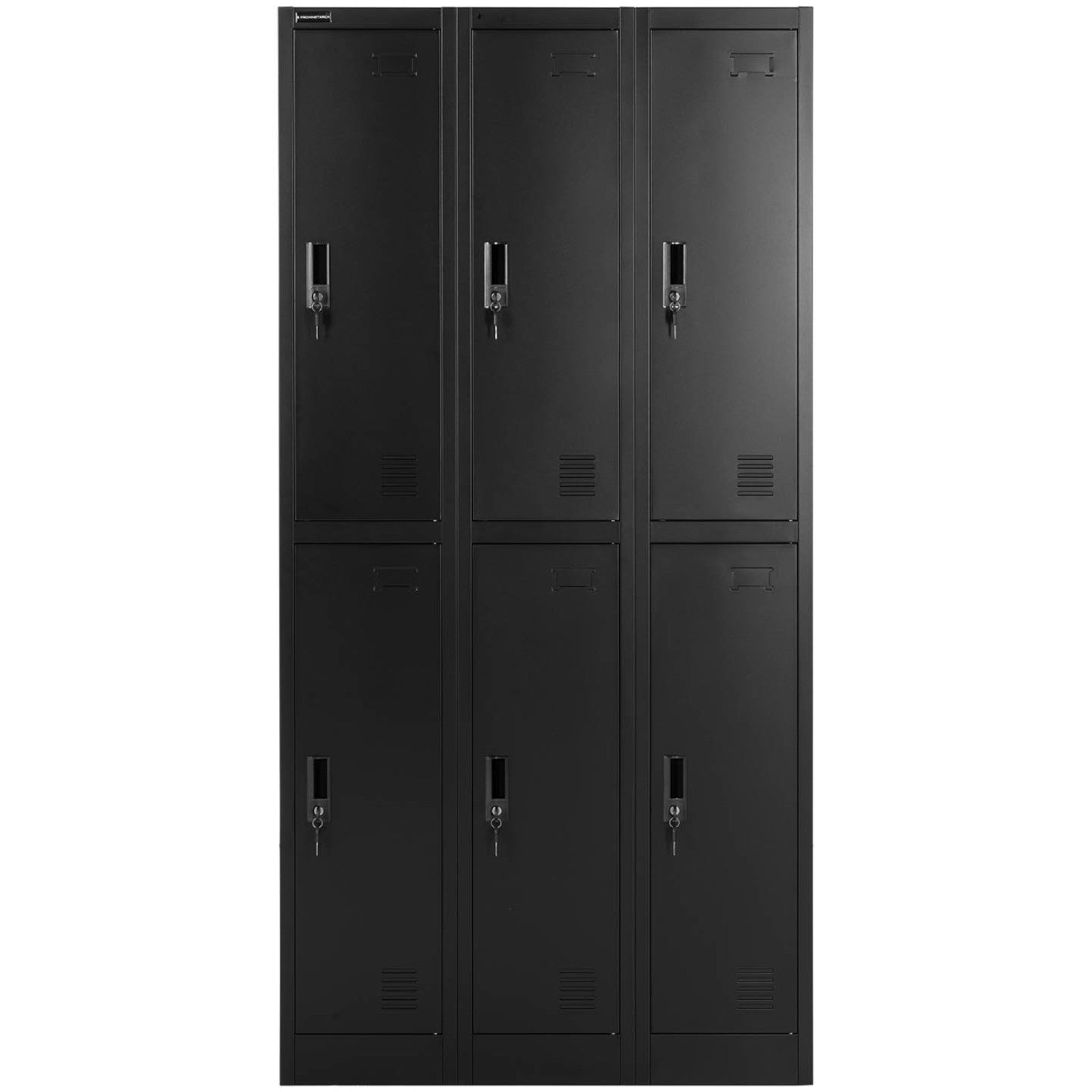 Industrial Storage – Lockable metal social locker - 6 compartments - Carlat