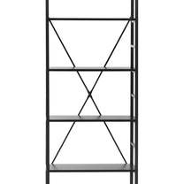 Industrial Storage – Loft bookcase with steel frame 28 x - Carlat