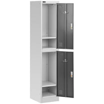 Industrial Storage – Metal social clothes locker with key locks, - Carlat