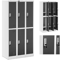 Industrial Storage – Social metal locker with compartments for the - Carlat