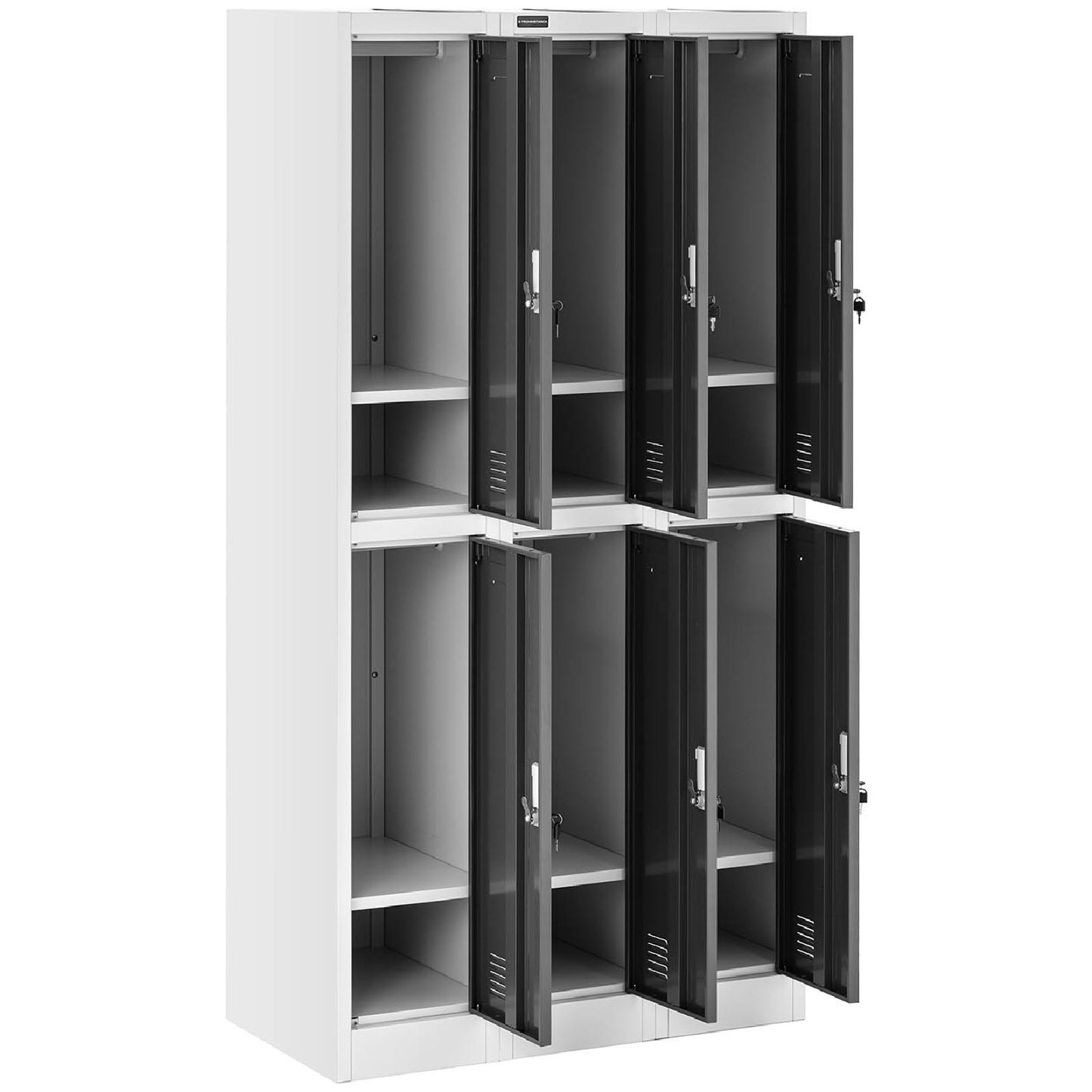 Industrial Storage – Social metal locker with compartments for the - Carlat
