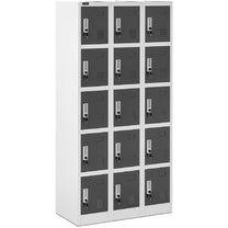 Industrial Storage – Social metal locker with compartments for the - Carlat